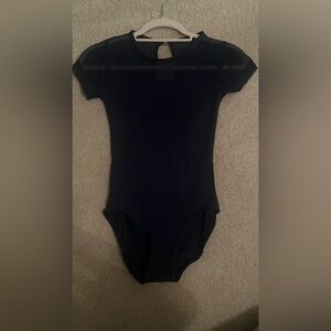 Navy blue womens s/p ainsliewear dance bodysuit